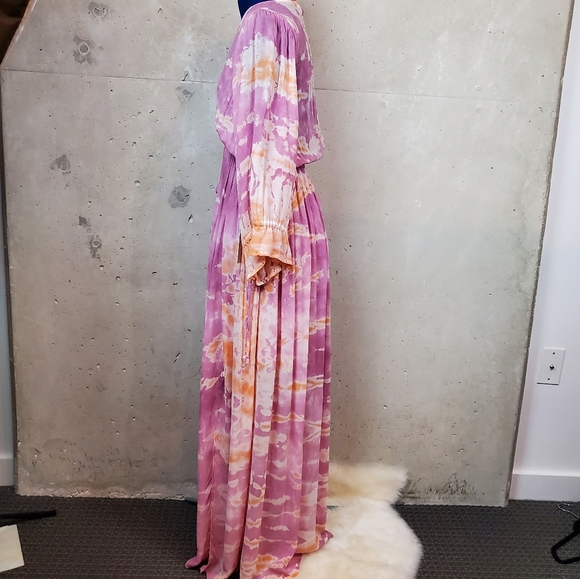 Young fabulous & broke tie dye dress size small - Picture 10 of 13